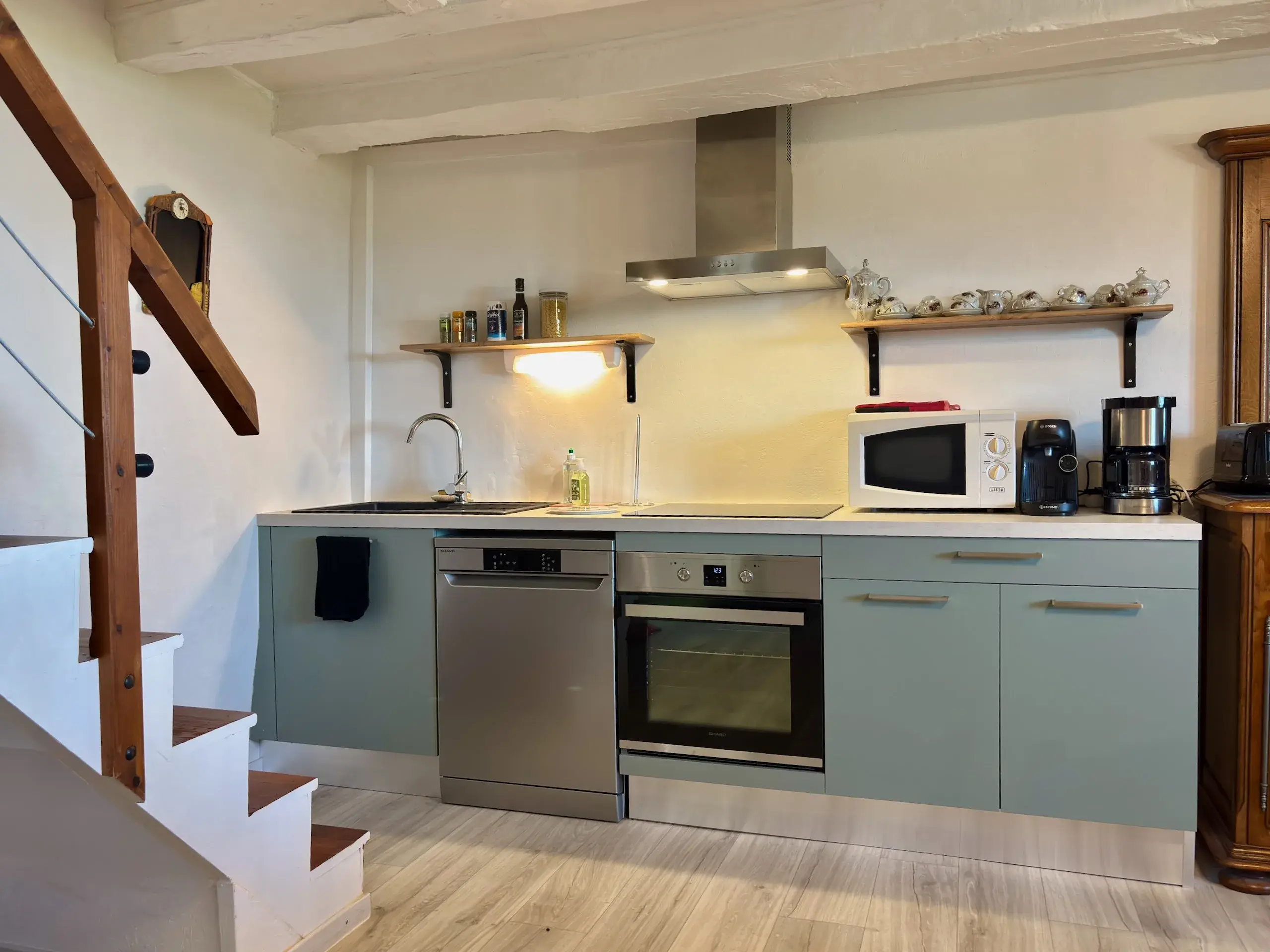 Cuisine équipée du gîte